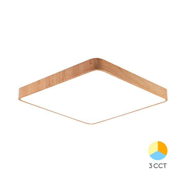 BRY-BLADE-SS-KVADRATNA-DRVO-45W-3U1-LED PLAFONJERA