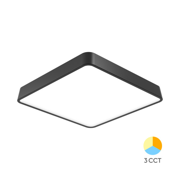 BRY-BLADE-SS-KVADRATNA-CRNA-36W-3U1-LED PLAFONJERA