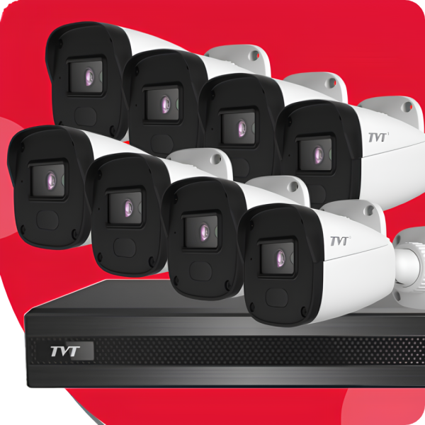 8CH 2MP IP POE KOMPLET