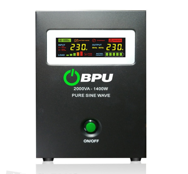UPS BPU Long 2000VA 1400W, 24V-220V