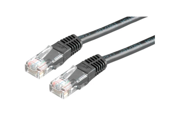 Secomp Roline U/FTP Data Center PatchCord Cat6A/Cl.EA Slim LSOH crna 2.0m