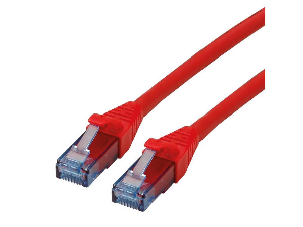 Secomp Roline S/FTP (PiMF) PatchCord Cat6A/Cl.EA, crvena, 2.0m
