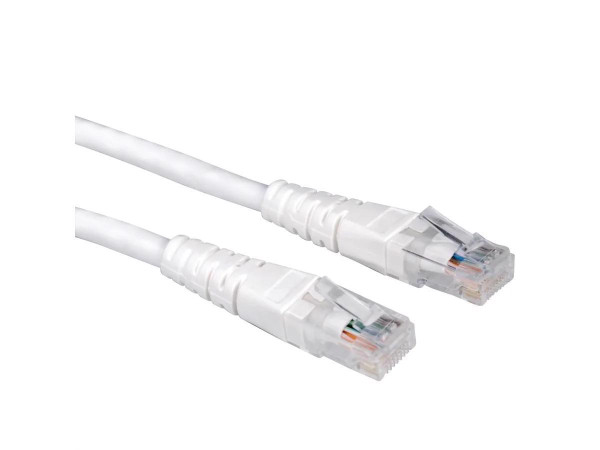 Secomp UTP PatchCord Cat6, (Class E), bela 2.0m