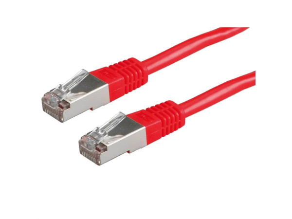 Secomp Value S/FTP (PiMF) PatchCord Cat6/Cl.E, crvena 3.0m