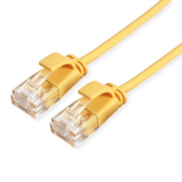 Secomp Roline UTP PatchCord Cat6A/Class EA LSOH CL SLIM žuta 1.0m