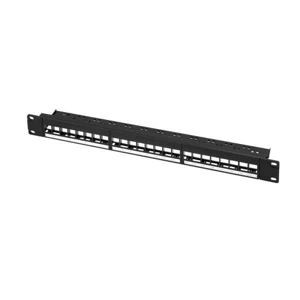 Logilink 19\'\' Patch Panel 1U, 24 prazan, sa nosačima kabla NK4065