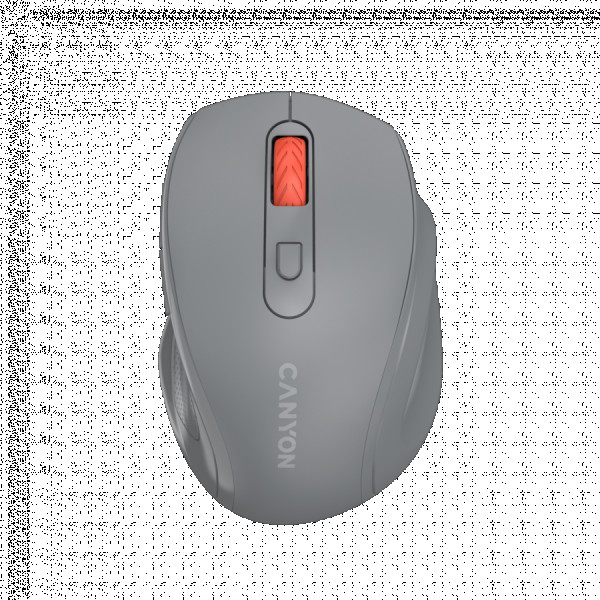 Canyon 6 buttons wireless 2.4Ghz mouse, MX8650A Sensor, DPI up to 1600,Injection case, 3 M life times left and right switches, 2xAAA batter