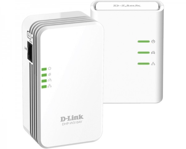 D-LINK DHP-W311AV PowerLine AV 500 Wireless N Mini starter Kit -G