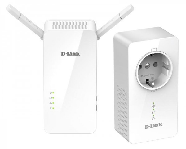 D-LINK DHP-W611AV PowerLine AV 1000 Wireless Starter Kit -G