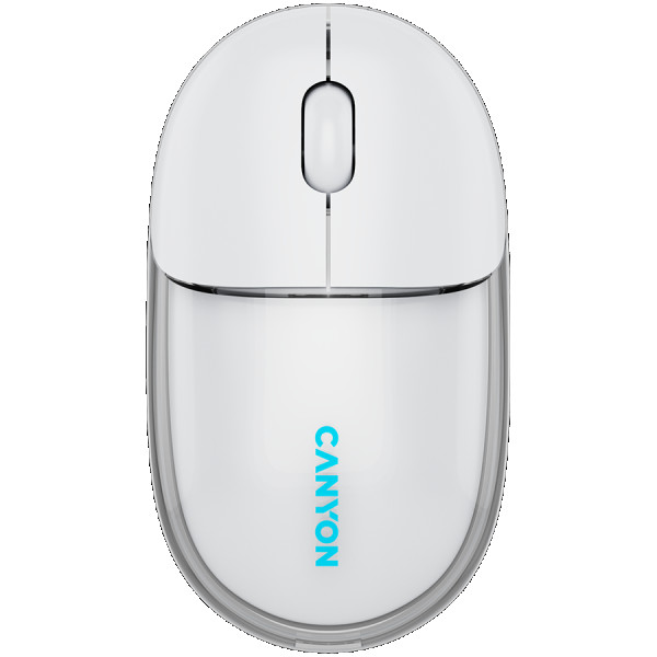 CANYON mouse OnClick 24 BT Wireless TransparentWhite ( CNS-CMSW24W ) 