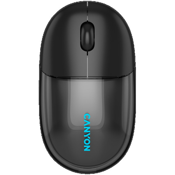 CANYON mouse OnClick 24 BT Wireless TransparentBlack ( CNS-CMSW24B ) 