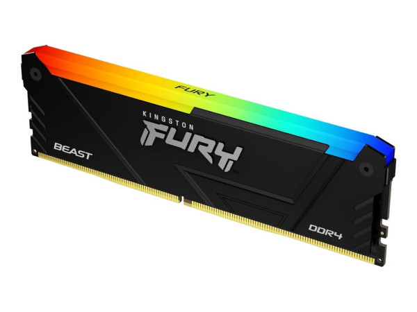 Memorija KINGSTON 8GBDIMMDDR43200MHzCL16FURY Beast RGB' ( 'KF432C16BB2A8' ) 