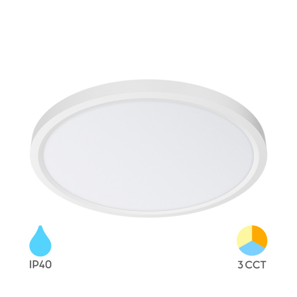 BRY-JADE-SLR-BELA-KRUG-45W-3U1-LED PLAFONJERA