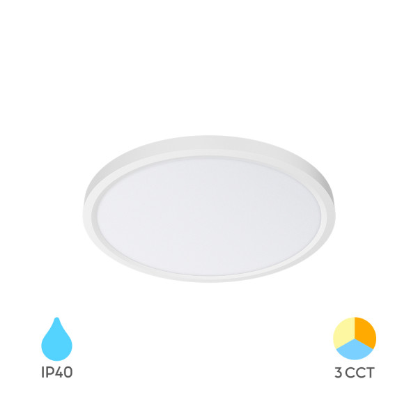 BRY-JADE-SLR-BELA-KRUG-26W-3U1-LED PLAFONJERA
