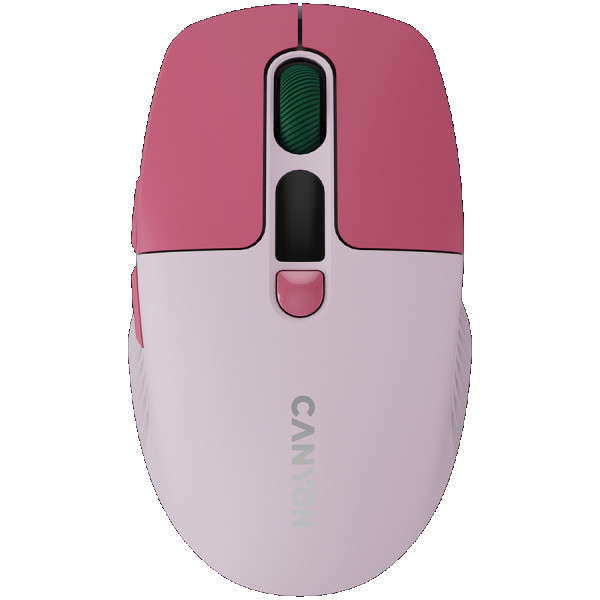 CANYON mouse MW-26 LCD Silent Dual Mode Wireless Pink ( CNS-CMSW26P ) 