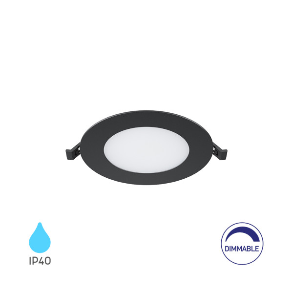BRY-SMD-CRP-6W-OKRUGLI-DIMABILNI-4INC-CRNI-4000K-UGRADNI LED PANEL