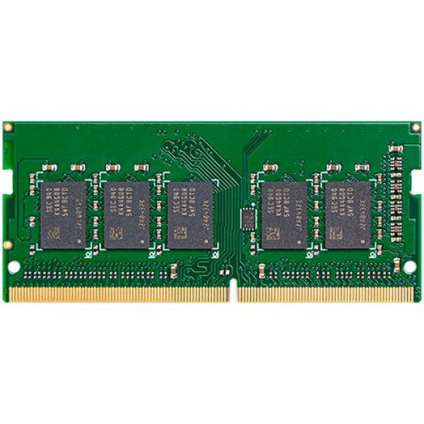 Synology 8 GB DDR4 ECC Unbuffered SODIMM Memory Module EAN:4711174724055, for models : RS1221RP+, RS1221+, DS1821+, DS1621xs+, DS1621+ ( D4