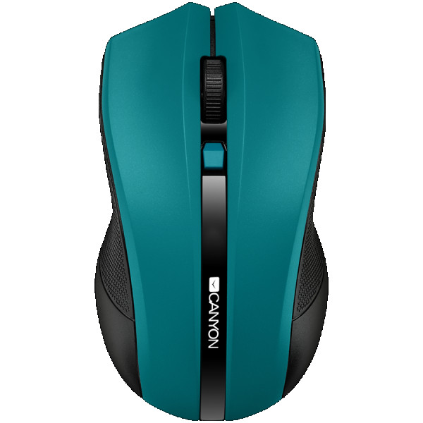 CANYON 2.4GHz wireless Optical Mouse with 4 buttons, DPI 80012001600, Green, 122*69*40mm, 0.067kg ( CNE-CMSW05G ) 