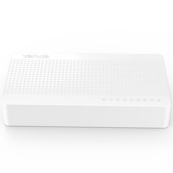 Switch TENDA S108 8 ports (8 x  Fast EthernetEthernet, Desktop, Auto-Negotiation, MDIMDI-X switch, MAC address filtering) Retail ( S108 ) 