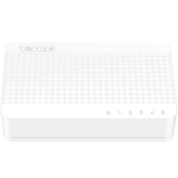 Switch TENDA S105 (5 x  Fast EthernetEthernet, Desktop, Auto-Negotiation, MDIMDI-X switch, MAC address filtering) Retail ( S105 ) 