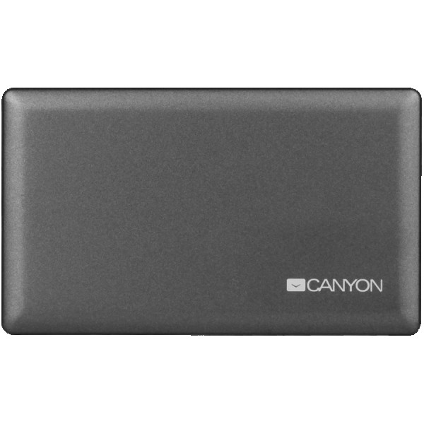 CANYON CardReader All in one CNE-CARD2 (CFmicro SDSDSDHCSDXCMSXdM2) USB 2.0, Gray ( CNE-CARD2 )