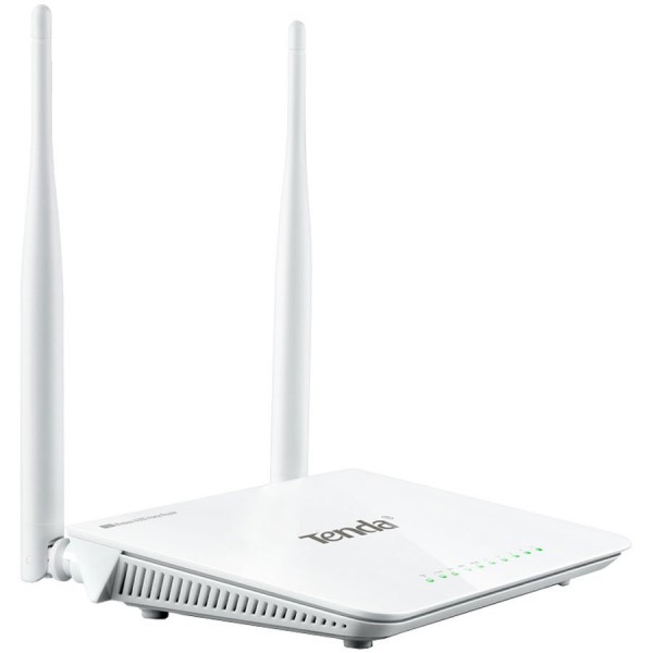 N300 2T2R Wireless-N Broadband Router, 4 10100Mbps LAN Ports, 2 X 5dBi Fixed Antennas, 2.4GHz, Static IP, DHCP, PPPoE, PPTP, L2TP; Port Ban