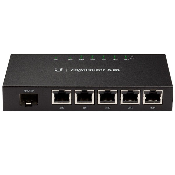 EdgeRouter X, 6-Port, PoE, SFP ( ER-X-SFP-EU ) 
