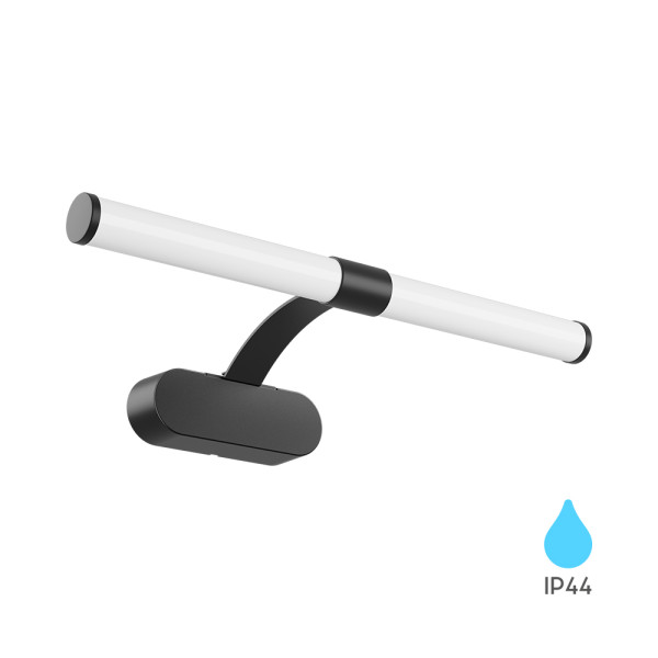 BRY-LILY-C.400-7W-4000K-BLC-IP44-MIRROR LAMP