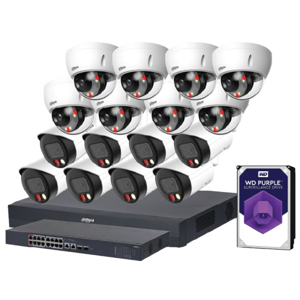 Dahua Ip komplet za video nadzor 8