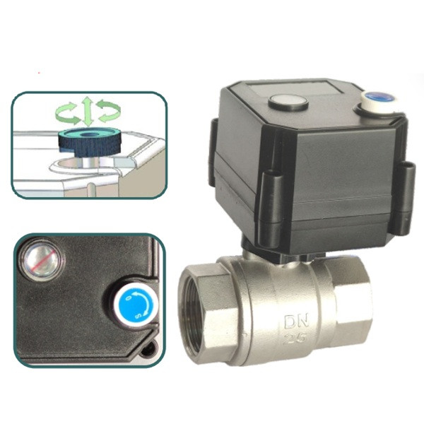 CX25/CR4 NO 1col BR elektromotorni ventil