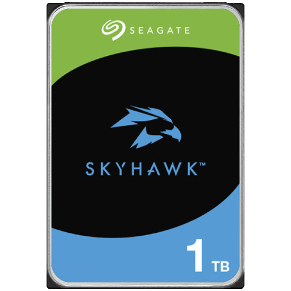 SEAGATE HDD SkyHawk Surveillance (3.51TBSATA 6Gbsrpm 5400) ( ST1000VX013 ) 