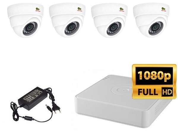 FullHD 4-kanalni set na HIK Vision platformi